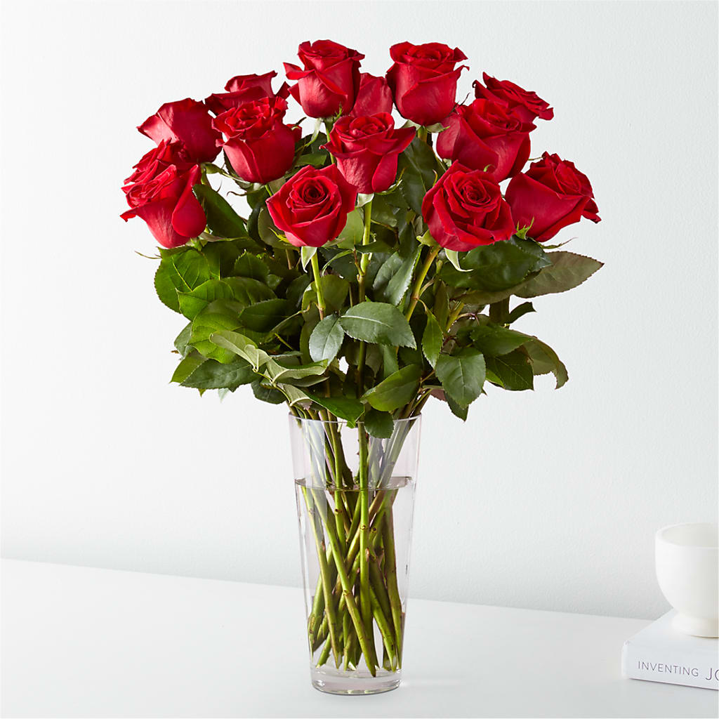 Long Stem Red Rose Bouquet – SWAN FLORAL & GIFT SHOP INC, Erlanger KY