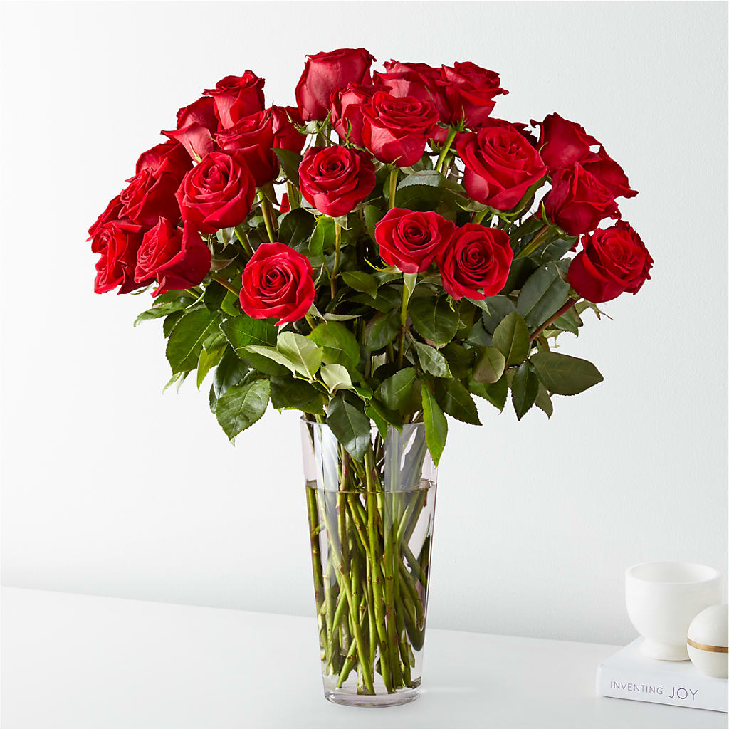 Long Stem Red Rose Bouquet – SWAN FLORAL & GIFT SHOP INC, Erlanger KY