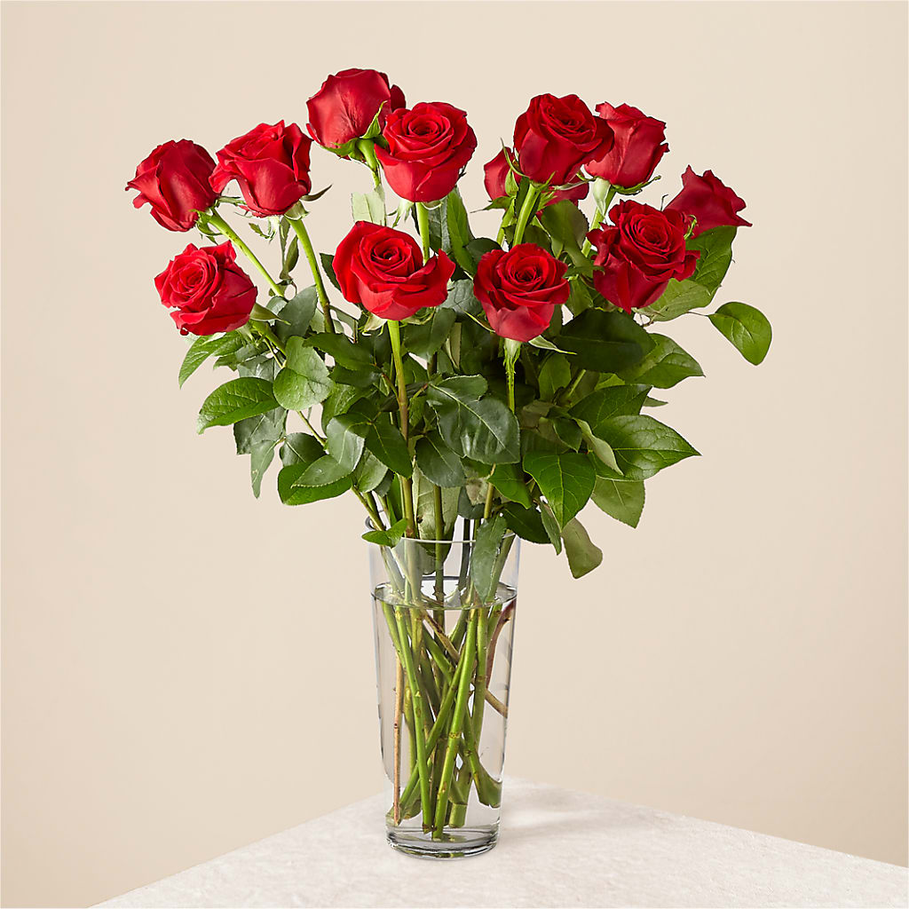 Long Stem Red Rose Bouquet – SWAN FLORAL & GIFT SHOP INC, Erlanger KY