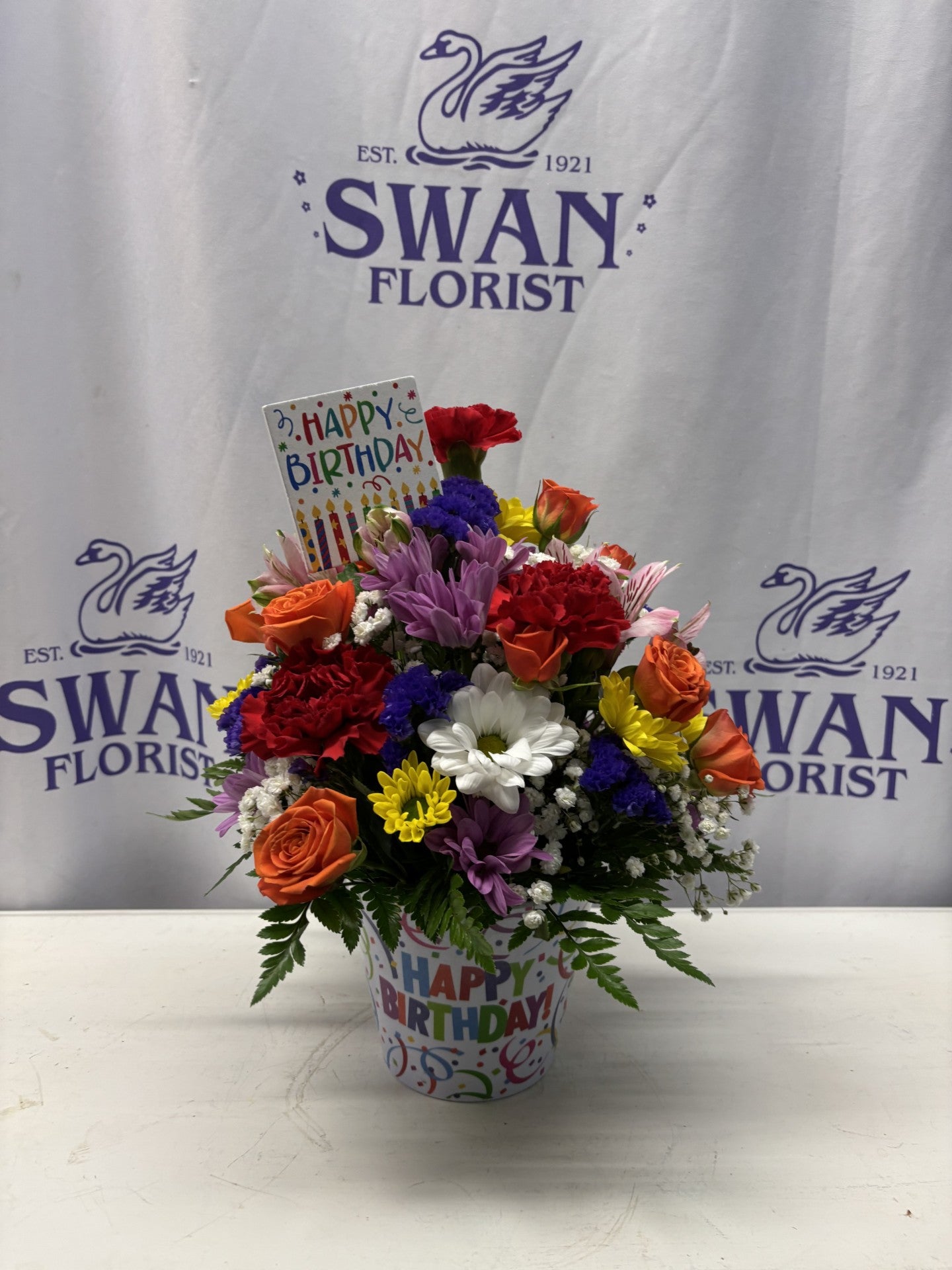 Birthday Confetti – SWAN FLORAL & GIFT SHOP INC, Erlanger KY
