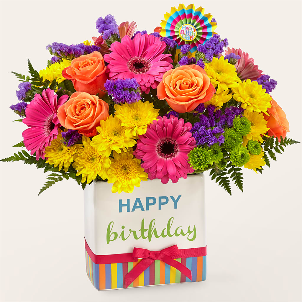 Birthday Brights Bouquet – SWAN FLORAL & GIFT SHOP INC, Erlanger KY