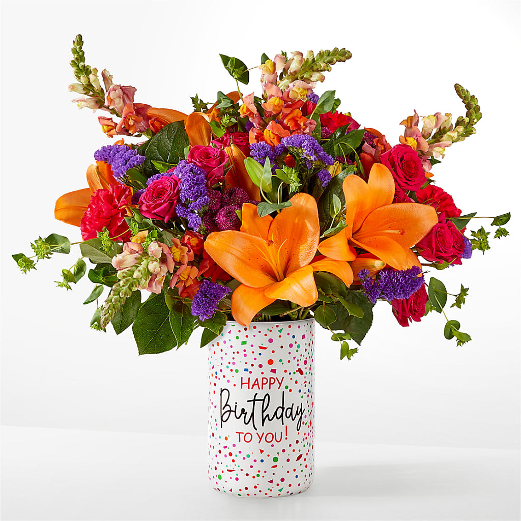 Birthday Palooza Bouquet – SWAN FLORAL & GIFT SHOP INC, Erlanger KY