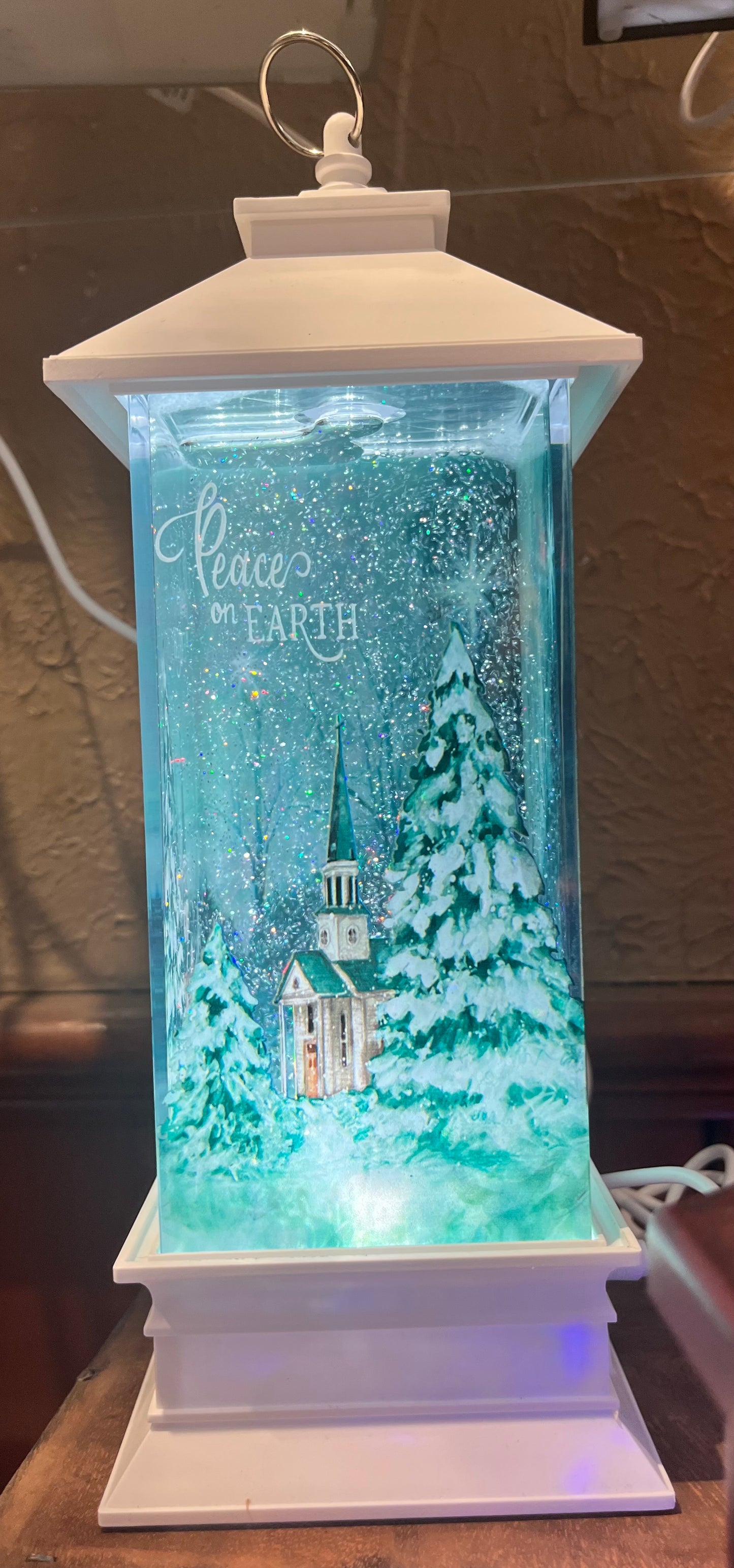 PEACE ON EARTH LANTERN