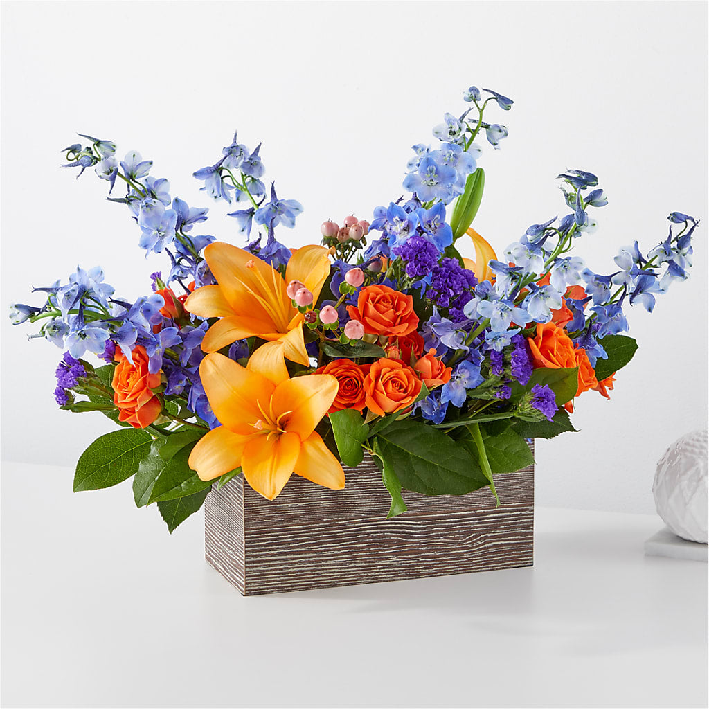 Radiant Citrus Box Bouquet – SWAN FLORAL & GIFT SHOP INC, Erlanger KY