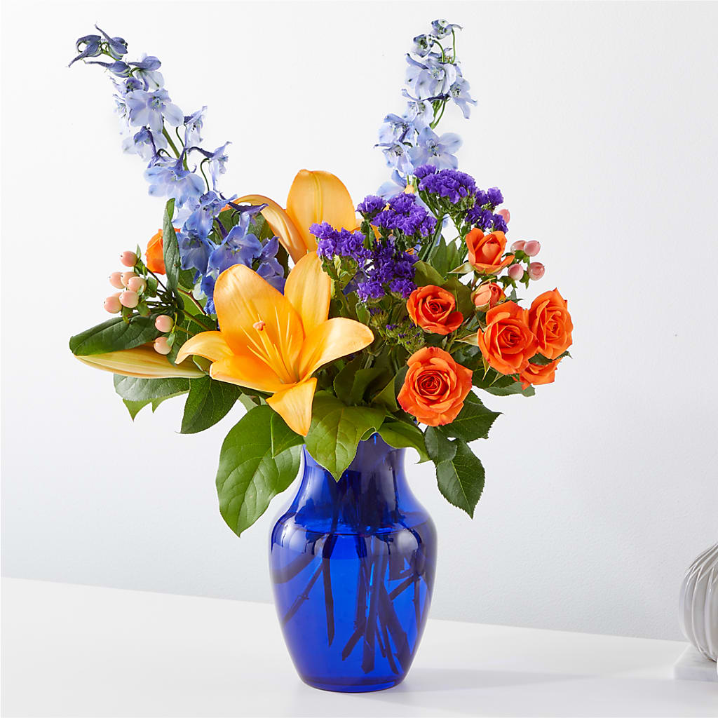 Radiant Citrus Bouquet – SWAN FLORAL & GIFT SHOP INC, Erlanger KY