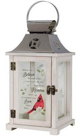 Signs From Heaven Cardinal Lantern – SWAN FLORAL & GIFT SHOP INC, Erlanger KY