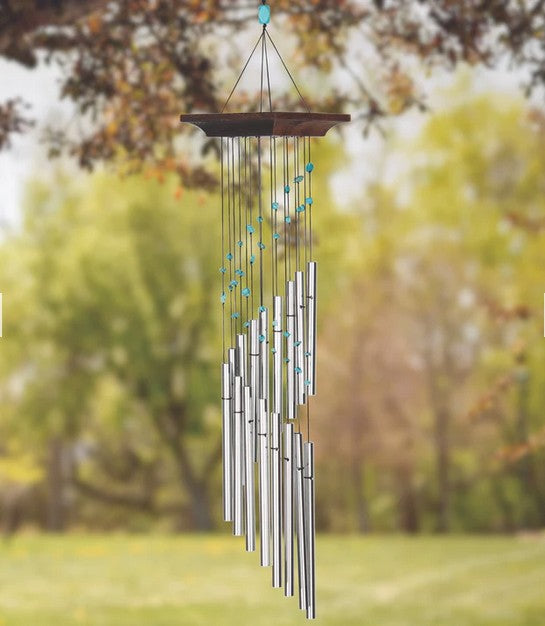 Mystic Spiral Chime - Turquoise – SWAN FLORAL & GIFT SHOP INC, Erlanger KY