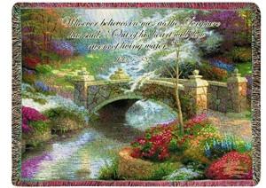 Bridge of Hope Tapestry Afghan