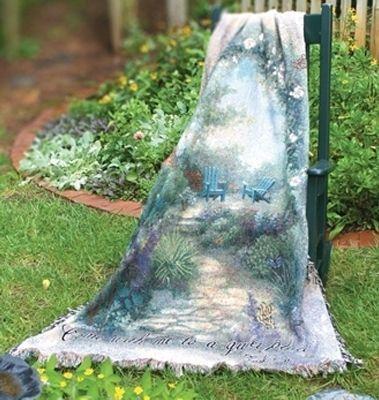 Morning Butterfly Tapestry Afghan – SWAN FLORAL & GIFT SHOP INC, Erlanger KY