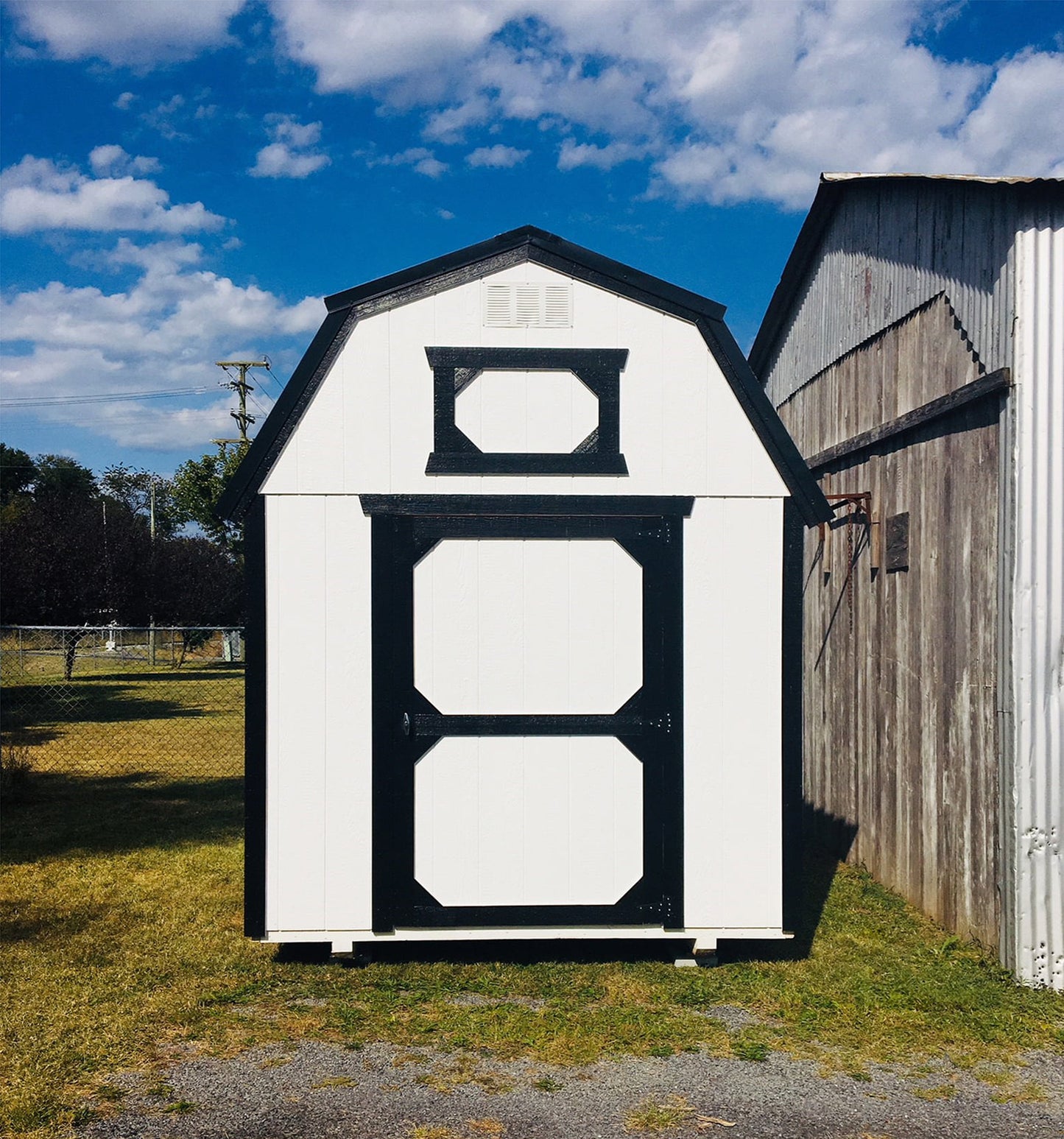 Old Hickory Lofted Barn Shed