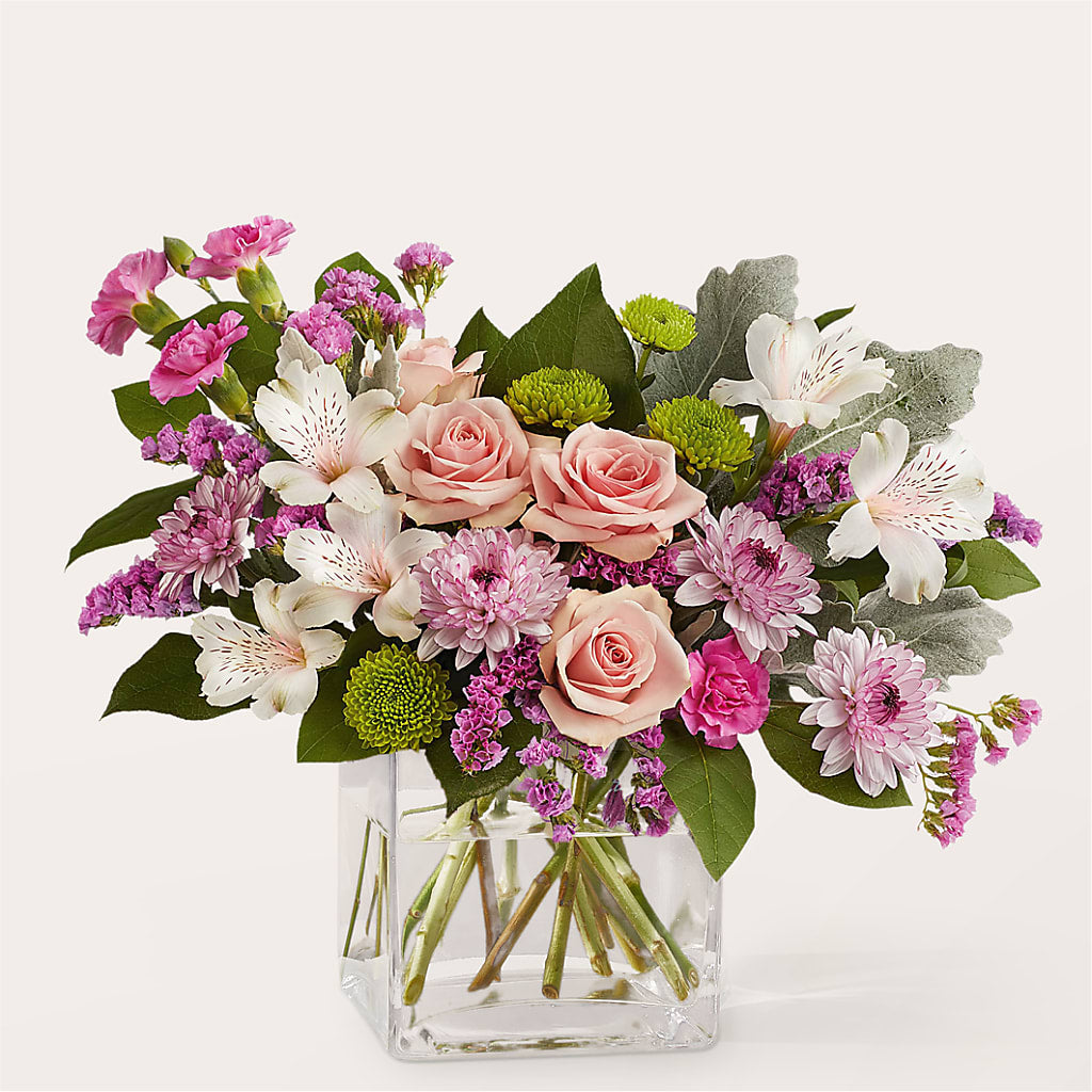 Pink Suede Bouquet – SWAN FLORAL & GIFT SHOP INC, Erlanger KY