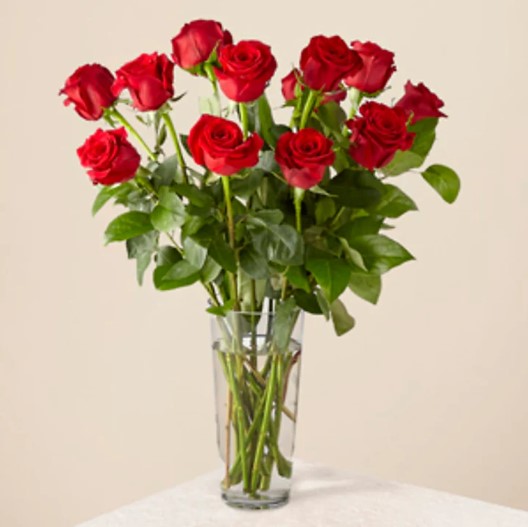 Long Stem Red Rose Bouquet – SWAN FLORAL & GIFT SHOP INC, Erlanger KY