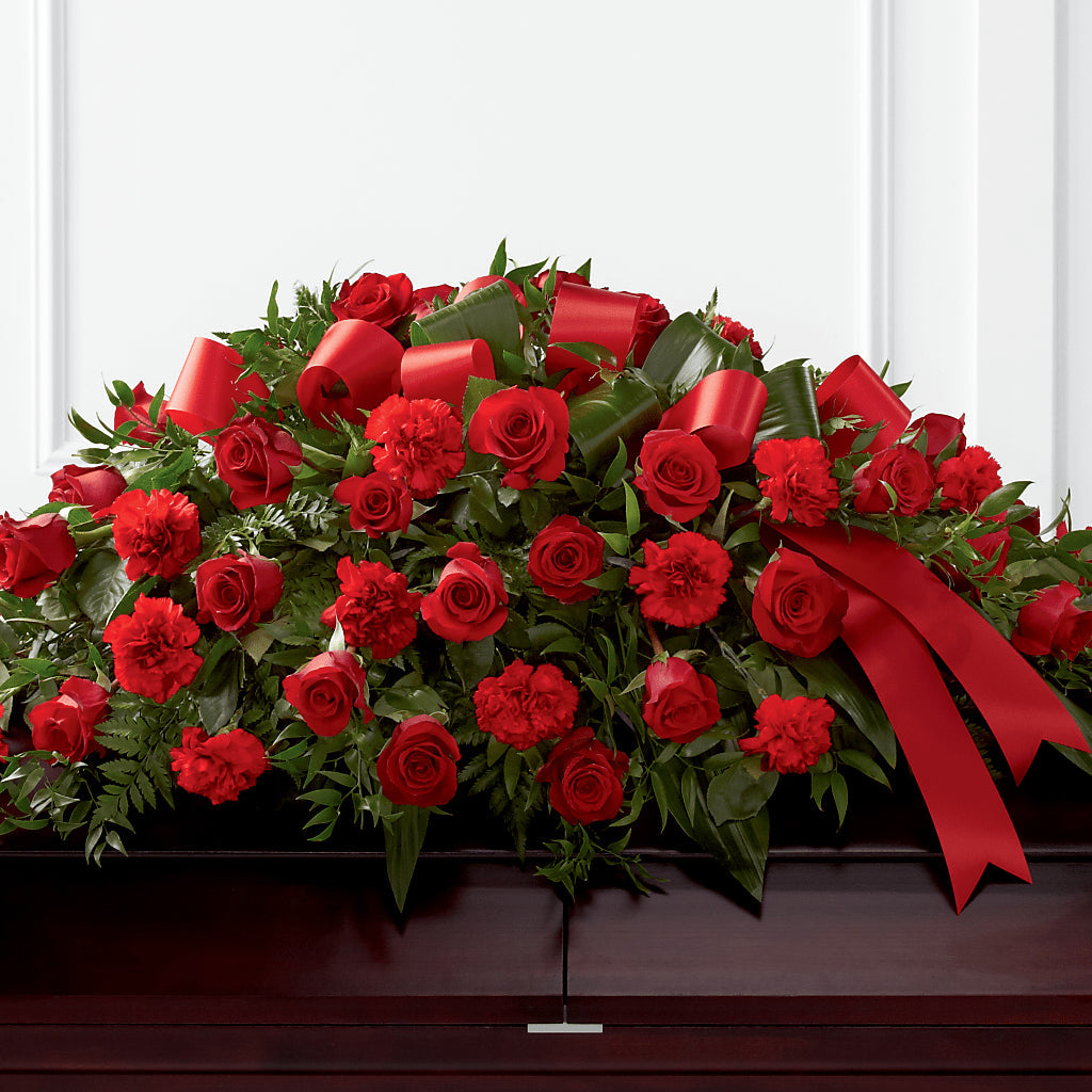 Tribute of Life Casket Spray – SWAN FLORAL & GIFT SHOP INC, Erlanger KY