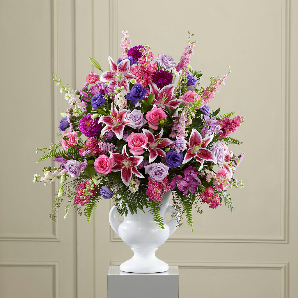 Peaceful Tribute Arrangement – SWAN FLORAL & GIFT SHOP INC, Erlanger KY