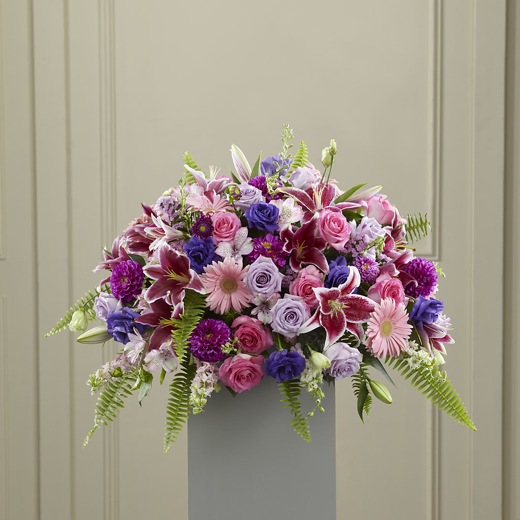 Fare Thee Well Pedestal – SWAN FLORAL & GIFT SHOP INC, Erlanger KY