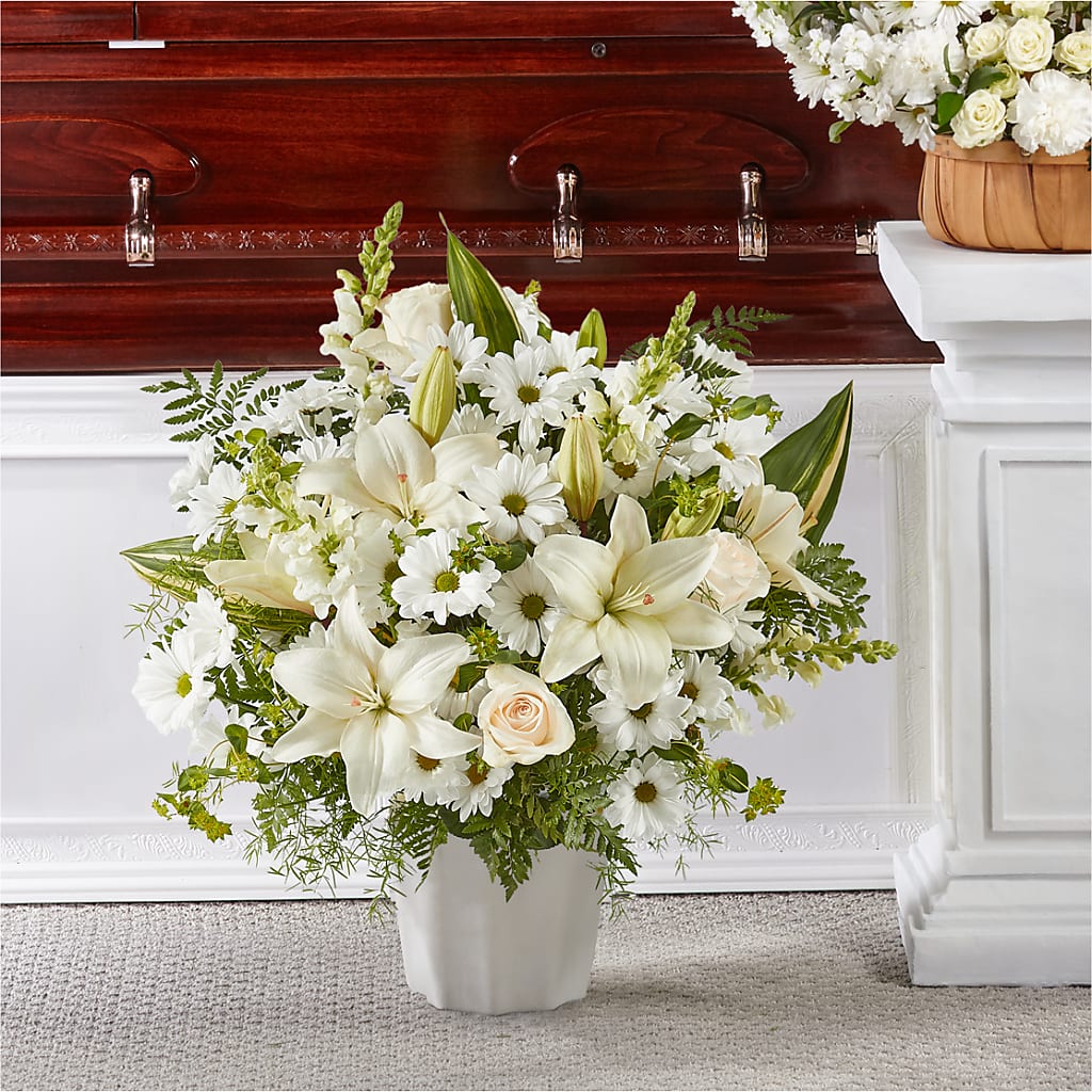 Thoughts of Tranquility Floor Basket – SWAN FLORAL & GIFT SHOP INC, Erlanger KY