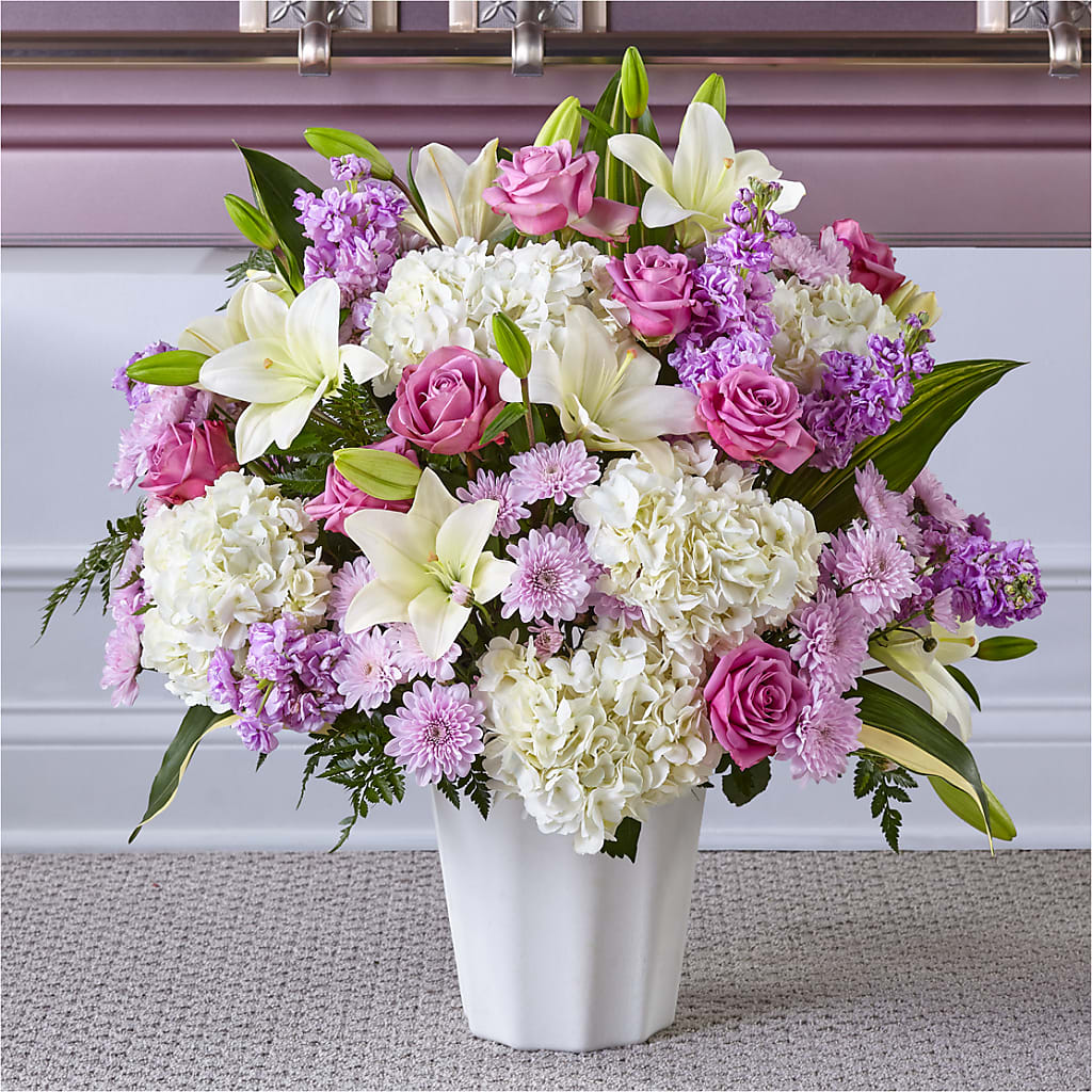Heaven Sent Floor Basket – SWAN FLORAL & GIFT SHOP INC, Erlanger KY