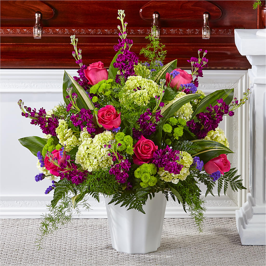 Beautiful Horizons Floor Basket – SWAN FLORAL & GIFT SHOP INC, Erlanger KY