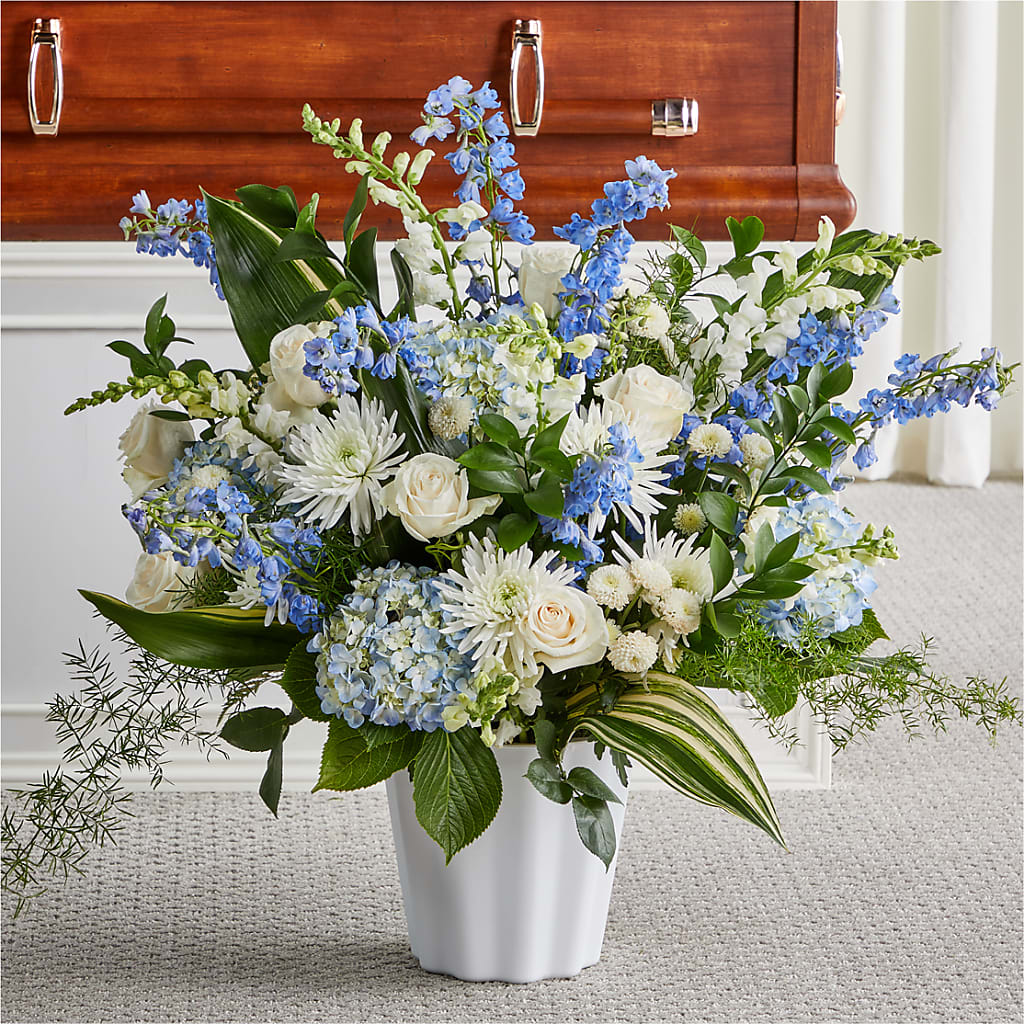 Everlasting Memories Floor Basket – SWAN FLORAL & GIFT SHOP INC, Erlanger KY