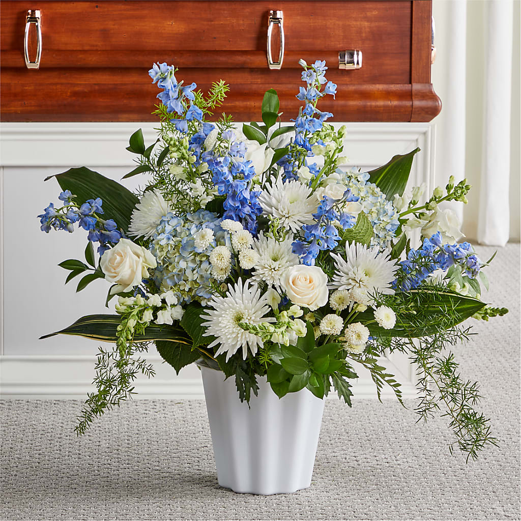 Everlasting Memories Floor Basket – SWAN FLORAL & GIFT SHOP INC, Erlanger KY
