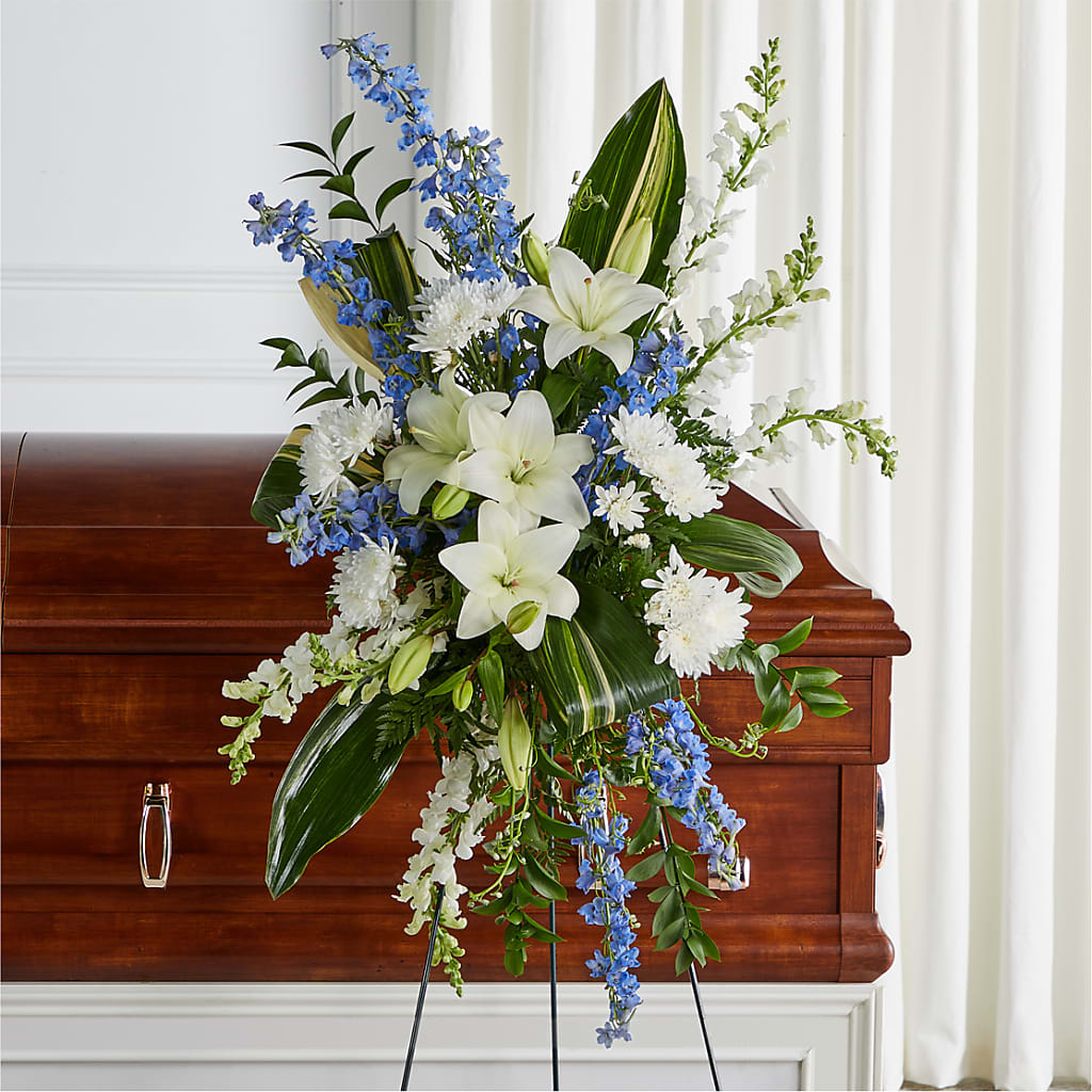 Eternal Impressions Standing Spray – SWAN FLORAL & GIFT SHOP INC, Erlanger KY