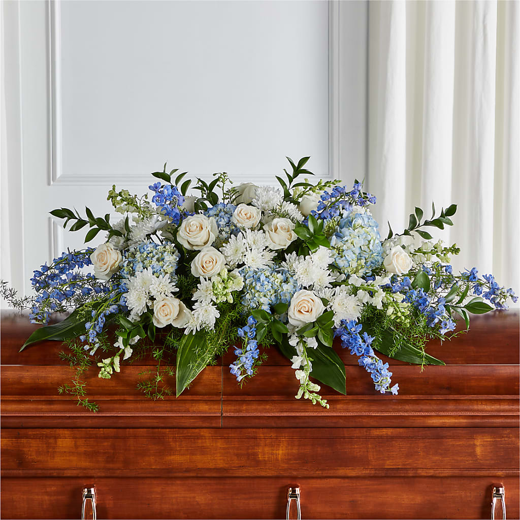 Timeless Essence Casket Spray – SWAN FLORAL & GIFT SHOP INC, Erlanger KY