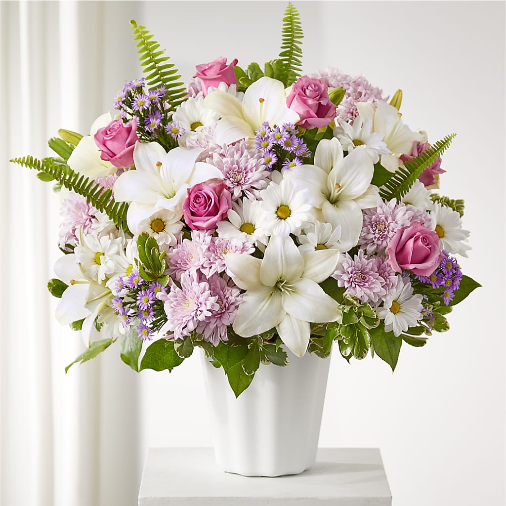 Warmest Thoughts Tabletop Basket – SWAN FLORAL & GIFT SHOP INC, Erlanger KY