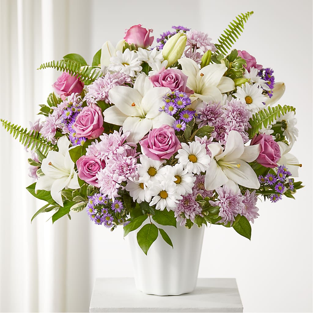 Warmest Thoughts Tabletop Basket – SWAN FLORAL & GIFT SHOP INC, Erlanger KY