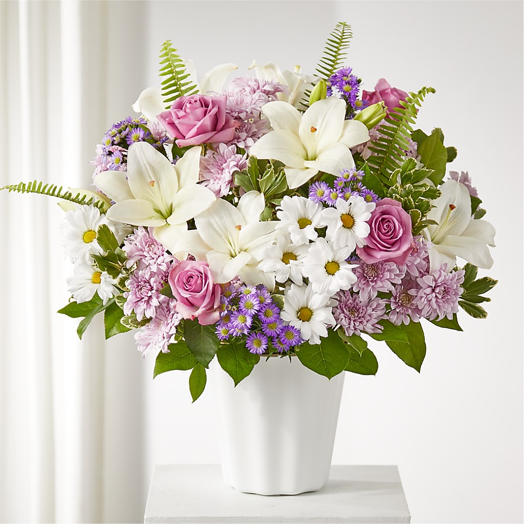 Warmest Thoughts Tabletop Basket – SWAN FLORAL & GIFT SHOP INC, Erlanger KY