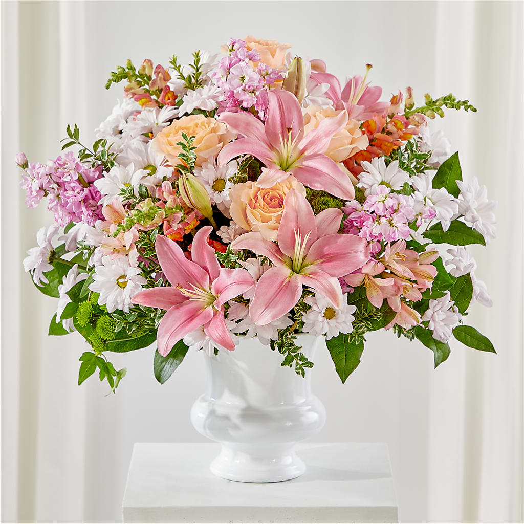 Heartfelt Gesture Urn Arrangement – SWAN FLORAL & GIFT SHOP INC, Erlanger KY