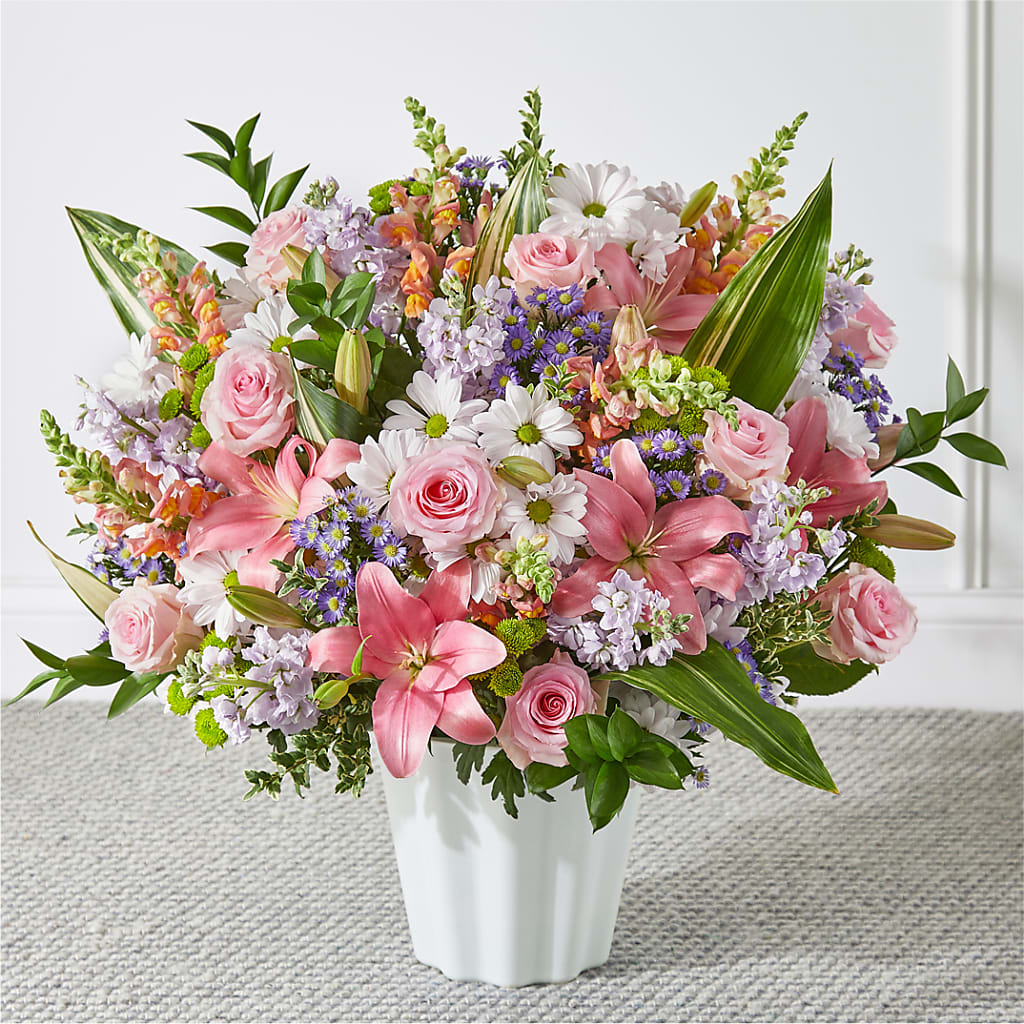 Abundant Compassion Floor Basket – SWAN FLORAL & GIFT SHOP INC, Erlanger KY
