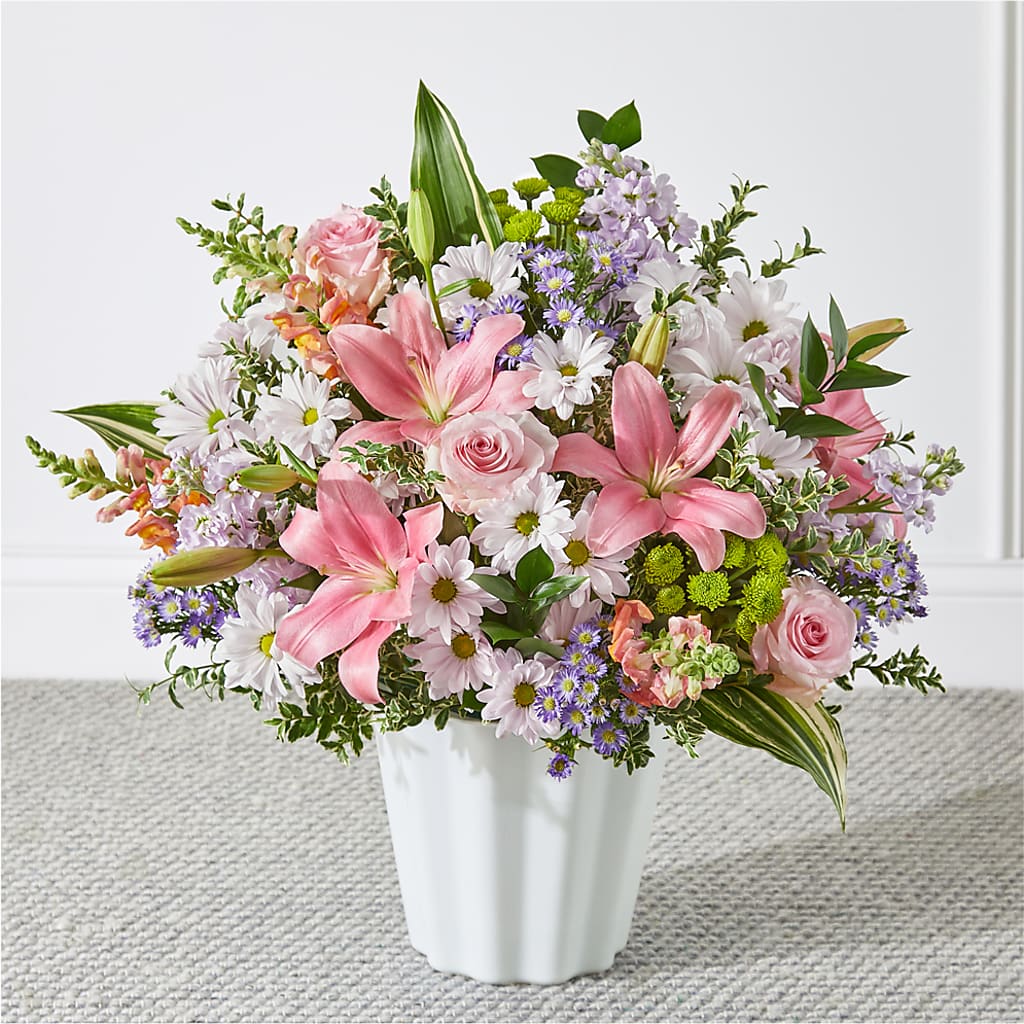 Abundant Compassion Floor Basket – SWAN FLORAL & GIFT SHOP INC, Erlanger KY