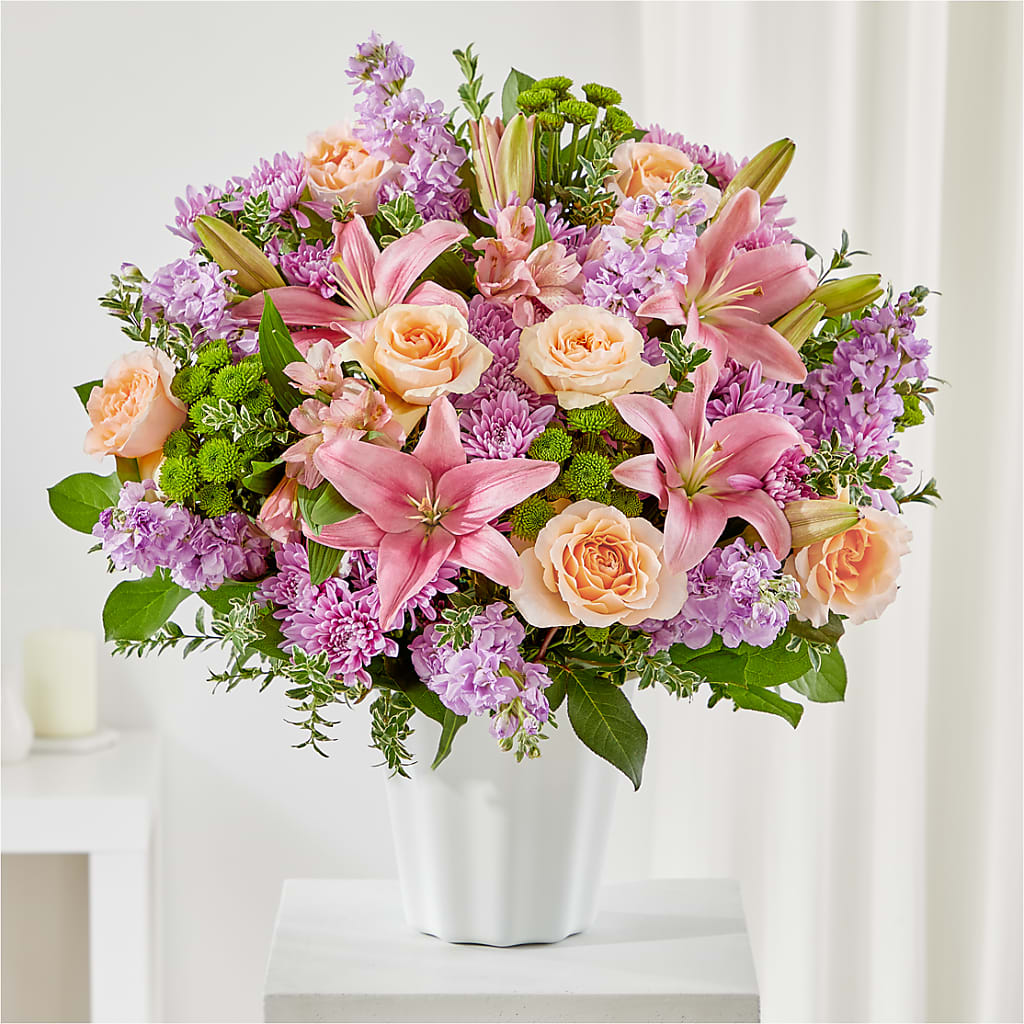 Supportive Embrace Tabletop Basket – SWAN FLORAL & GIFT SHOP INC, Erlanger KY
