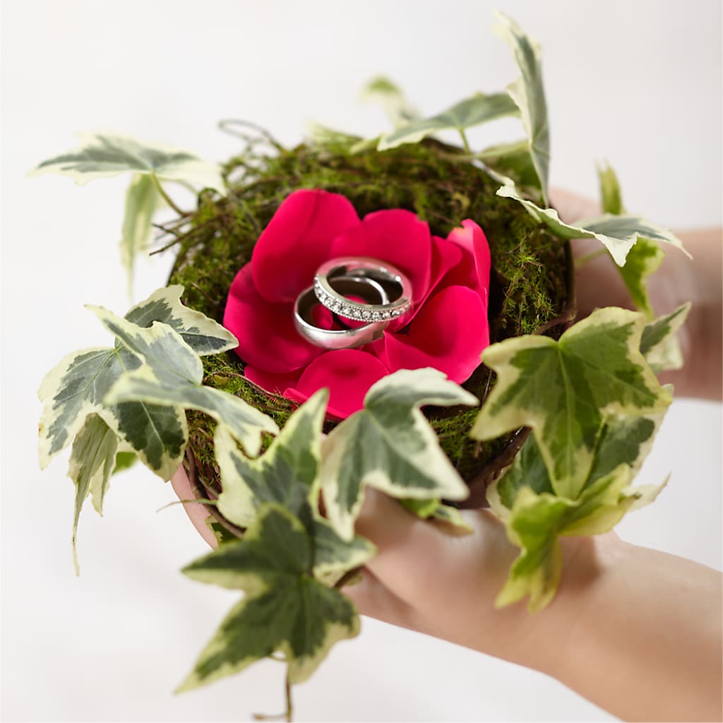 Lila Rose Ring Nest – SWAN FLORAL & GIFT SHOP INC, Erlanger KY