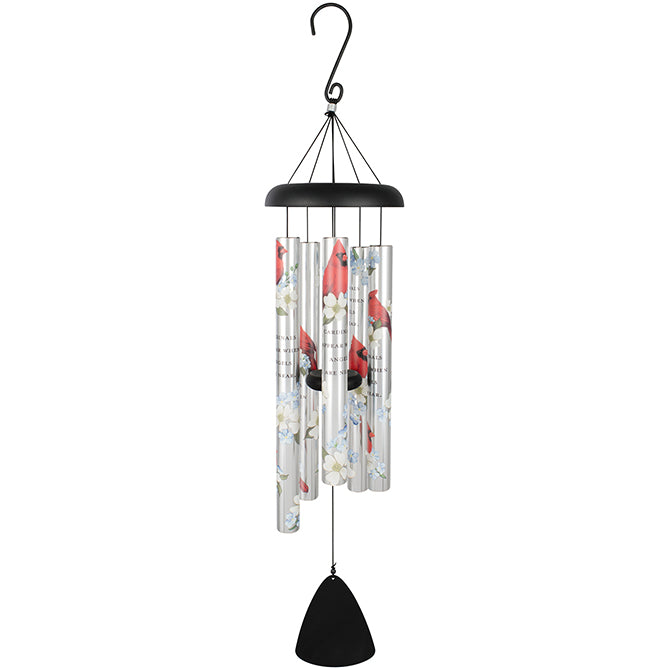Windchime Cardinals Appear