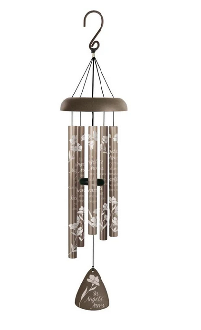Carson WINDCHIME SILHOUETTE ANGEL'S ARMS – SWAN FLORAL & GIFT SHOP INC, Erlanger KY