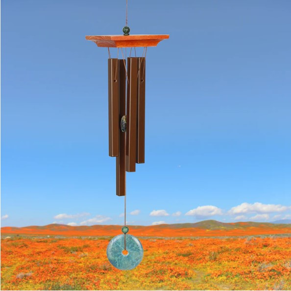 Woodstock Turquoise Chime - 21 Inch – SWAN FLORAL & GIFT SHOP INC, Erlanger KY