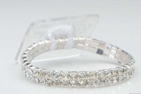 Wristband Rhinestone - Make your corsage to wear on the wrist