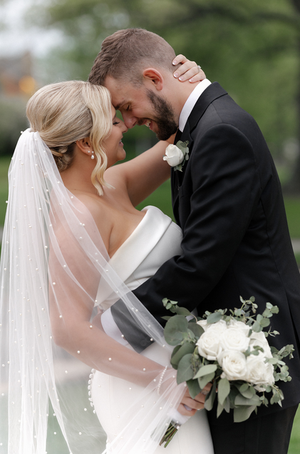 Timeless White Blooms with Natural Greenery