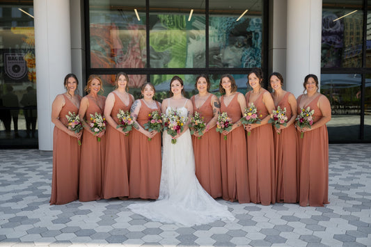 A Joyful Cincinnati Wedding Filled with Color, Love, and Garden-Inspired Flowers