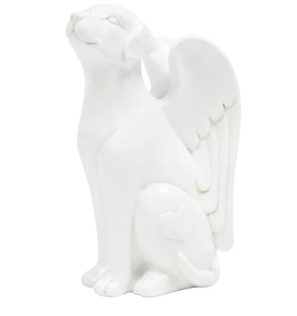 Angel Figurine Dog White – SWAN FLORAL & GIFT SHOP INC, Erlanger KY