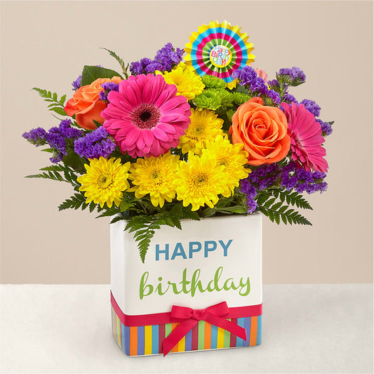 Birthday Brights Bouquet – SWAN FLORAL & GIFT SHOP INC, Erlanger KY
