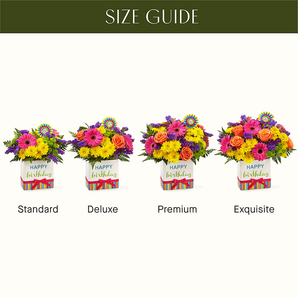 Birthday Brights Bouquet – SWAN FLORAL & GIFT SHOP INC, Erlanger KY