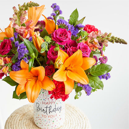 Birthday Palooza Bouquet – SWAN FLORAL & GIFT SHOP INC, Erlanger KY
