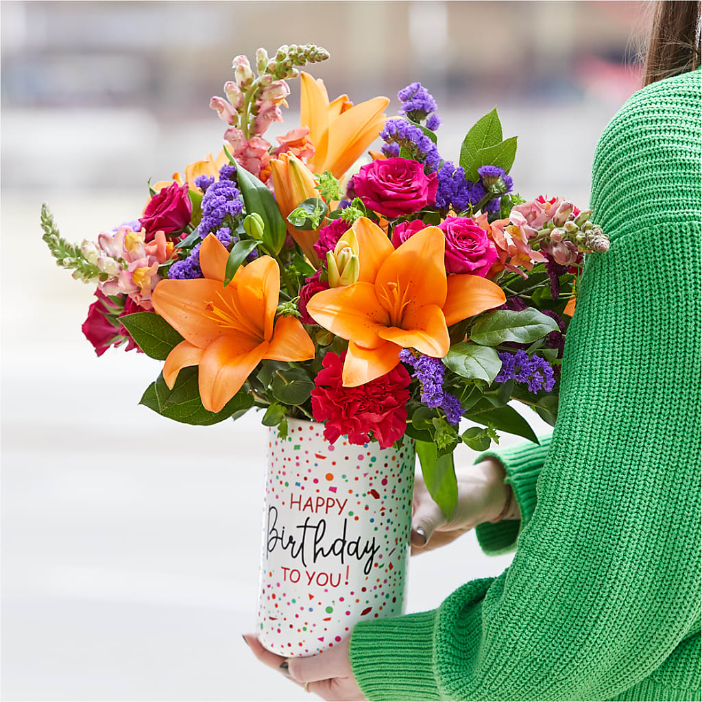 Birthday Palooza Bouquet – SWAN FLORAL & GIFT SHOP INC, Erlanger KY