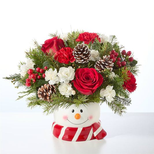 Jolly Snowman Bouquet – SWAN FLORAL & GIFT SHOP INC, Erlanger KY
