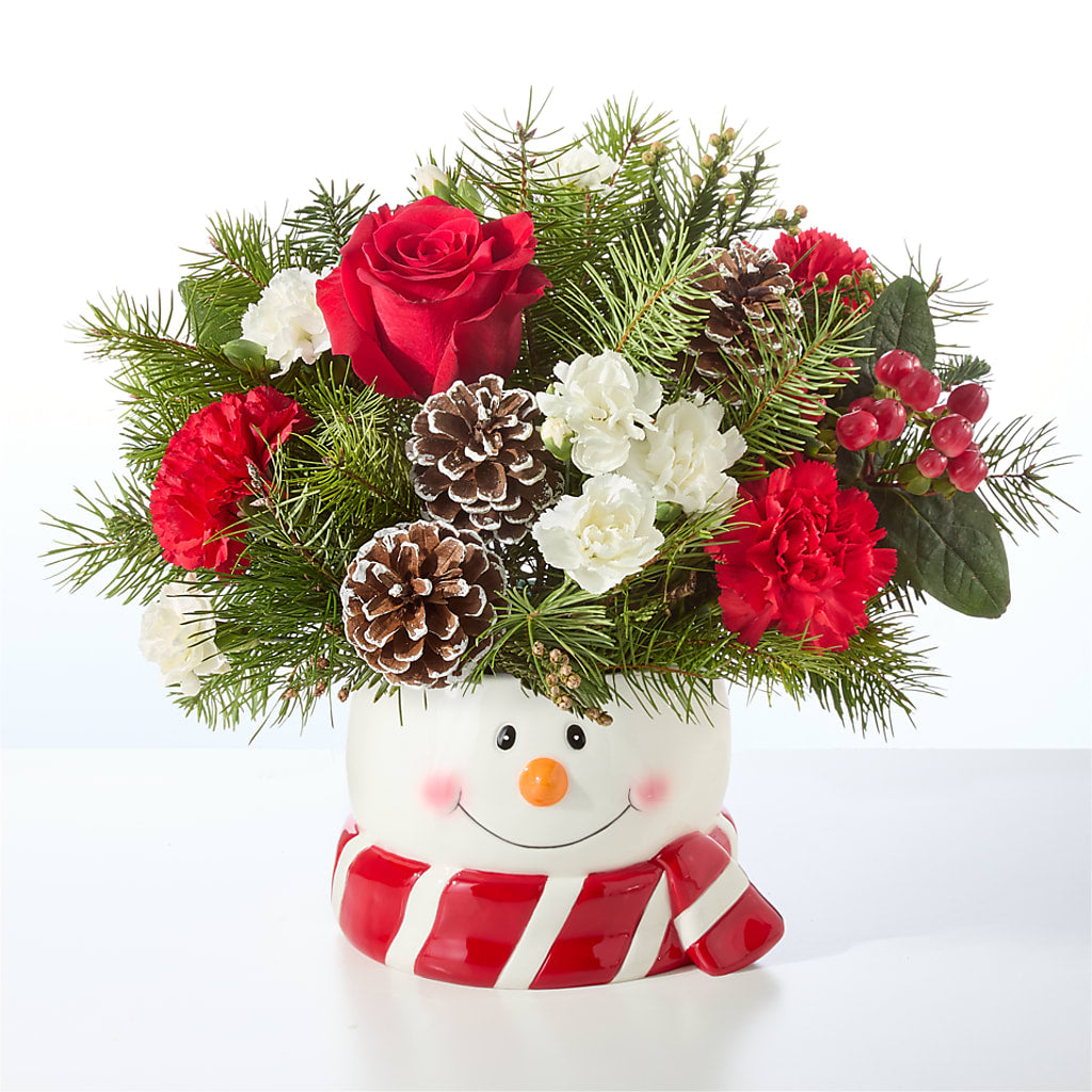 Jolly Snowman Bouquet – SWAN FLORAL & GIFT SHOP INC, Erlanger KY