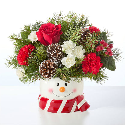 Jolly Snowman Bouquet – SWAN FLORAL & GIFT SHOP INC, Erlanger KY