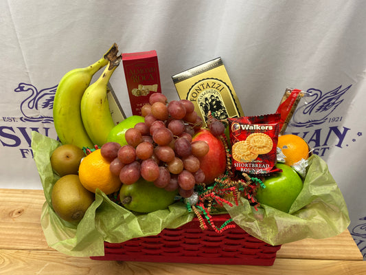 CLASSIC FRUIT AND GOURMET BASKET