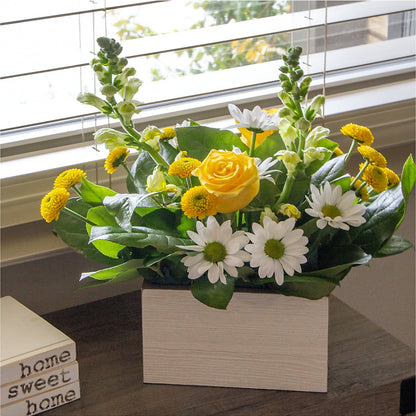 Sun Salutation Box Bouquet – SWAN FLORAL & GIFT SHOP INC, Erlanger KY
